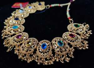 Navratna Neckpiece